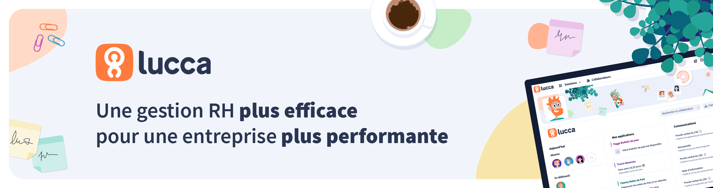 Avis Lucca : Votre plateforme de gestion RH et finances - Appvizer