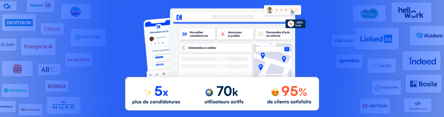 Avis DigitalRecruiters : Sites carrières, ATS et CRM pour gérer le recrutement - Appvizer