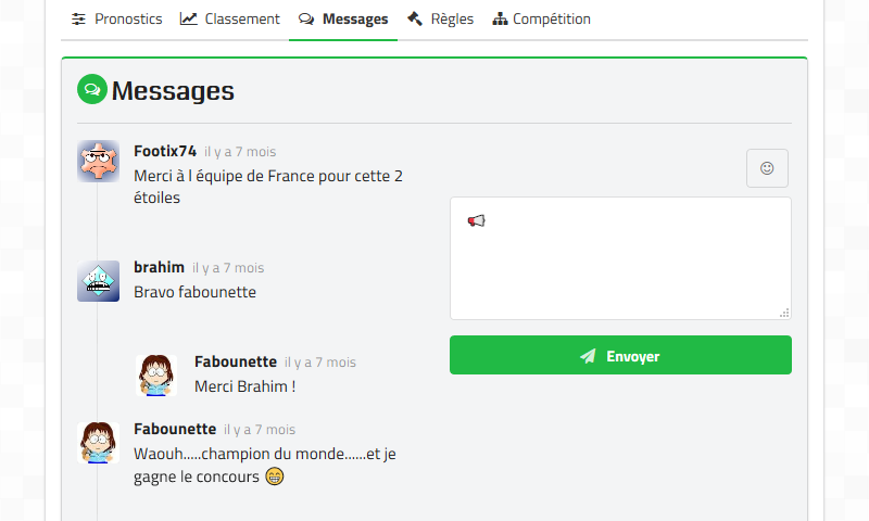 Fil de discussion Fil de discussion