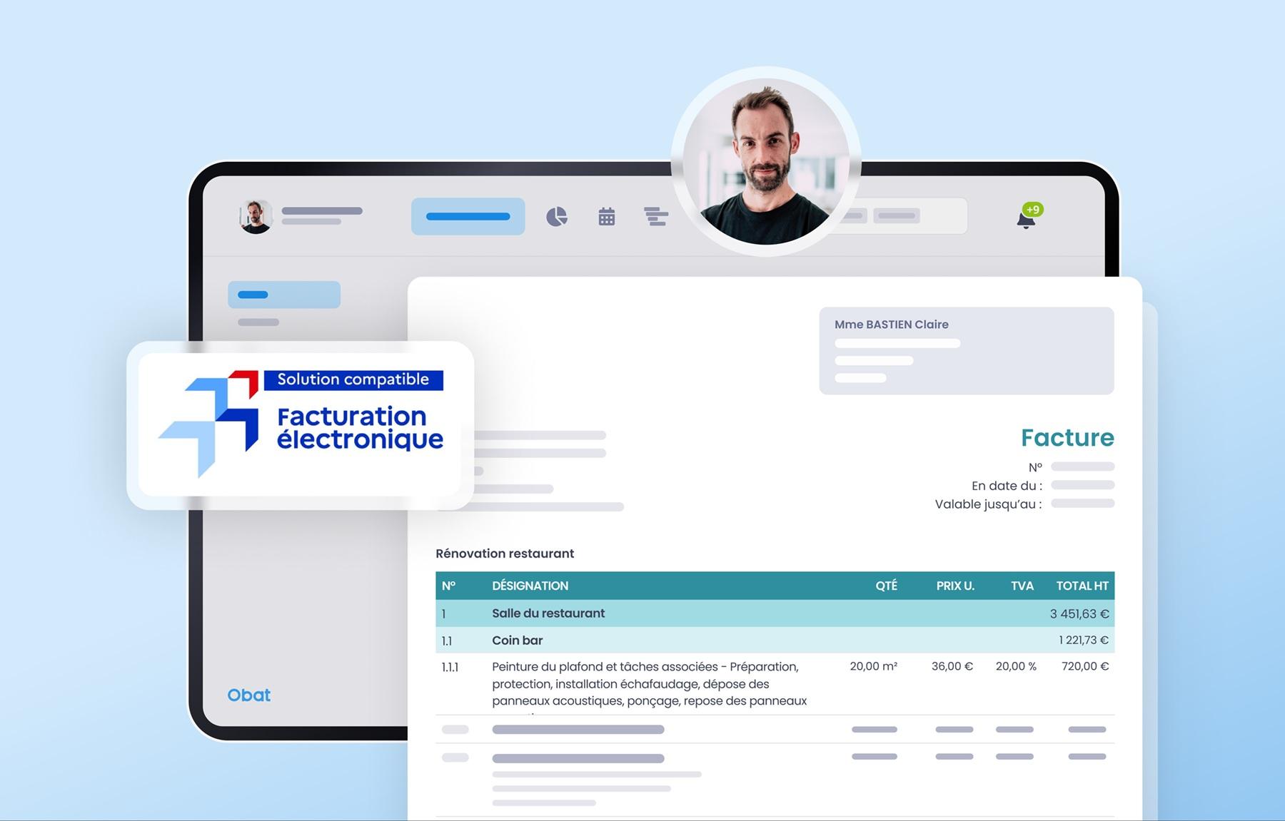 Obat - Anticipez les nouvelles réformes de la facturation electronique