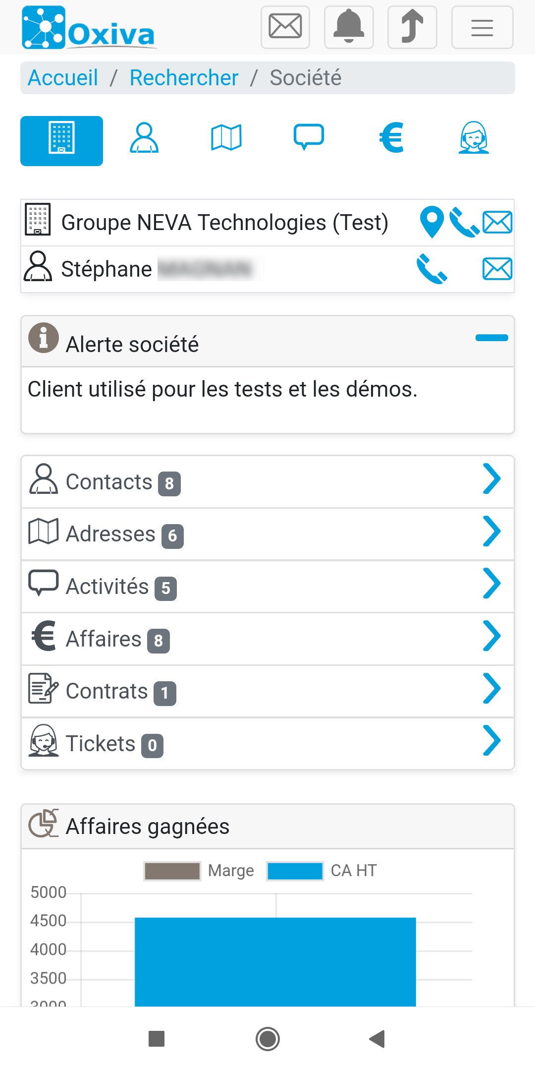 OXIVA-Mobile - Société OXIVA-Mobile - Société