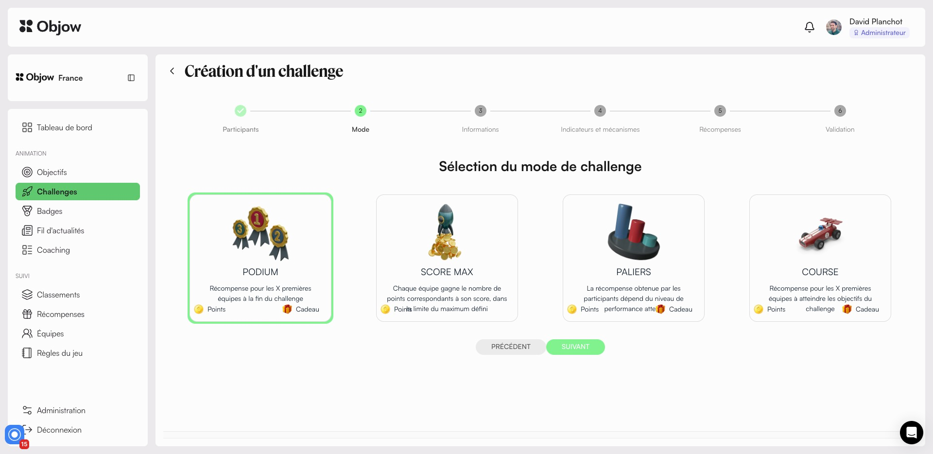 Objow - Choisissez la mécanique la plus motivante selon vos objectifs ! Vous n'êtes pas sûr ? On vous accompagne !
