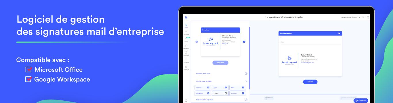 Avis Boost My Mail : La solution de gestion des signatures mail d'entreprise - Appvizer