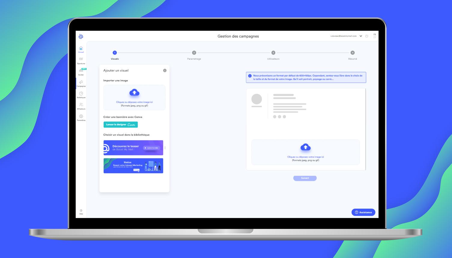 Boost My Mail - Boost My Mail - Création d'une campagne marketing