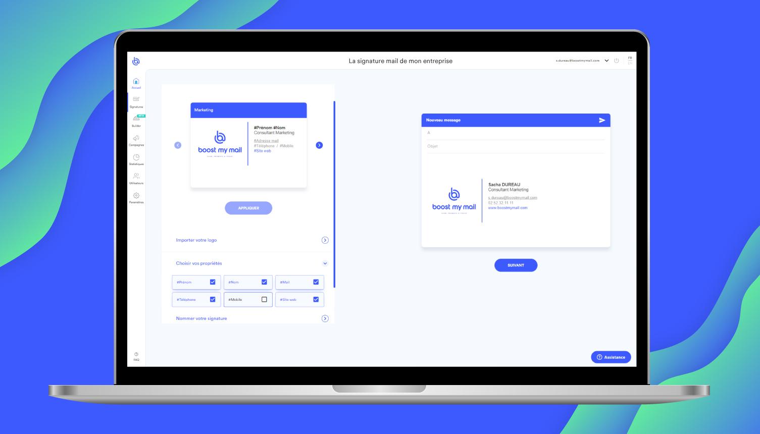 Boost My Mail - Boost My Mail - Création de signature