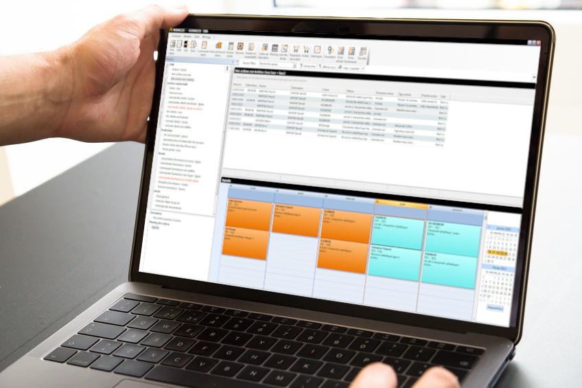 Herakles - Interface du logiciel ERP GPAO Herakles