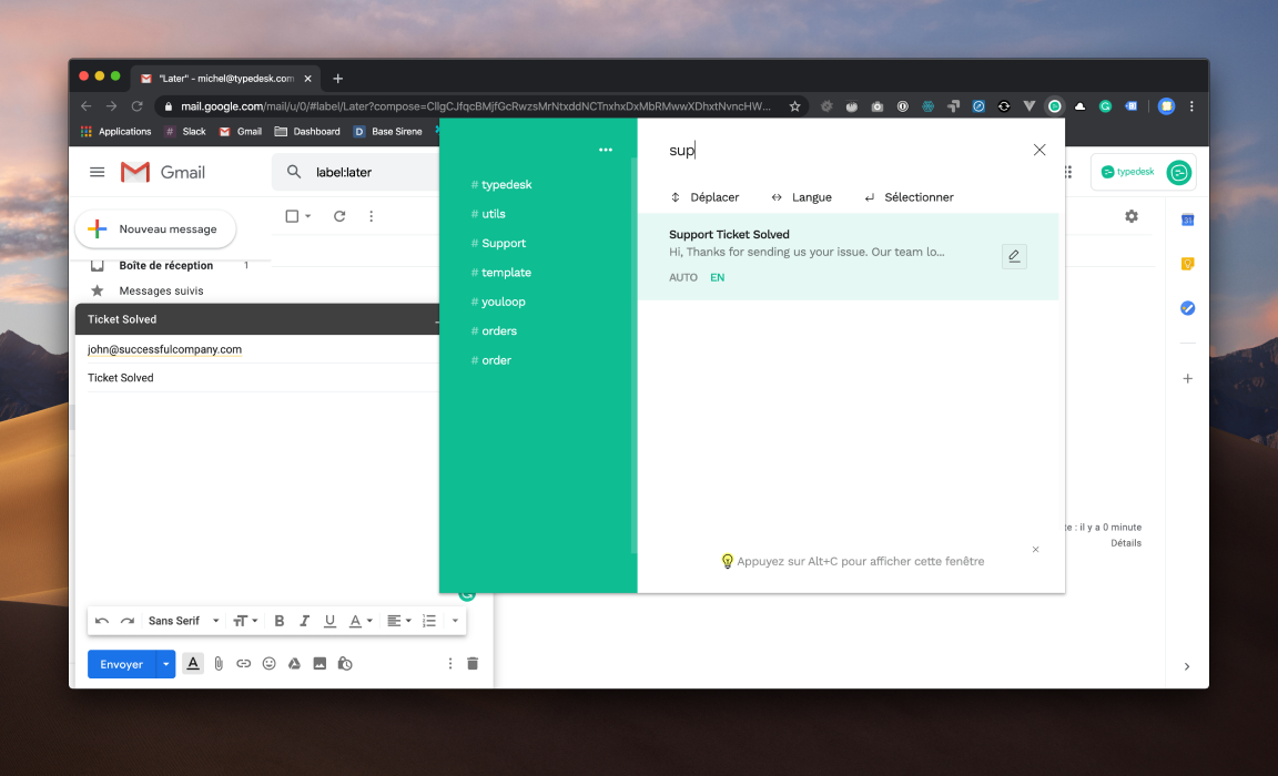 Chrome & Firefox extension Chrome & Firefox extension