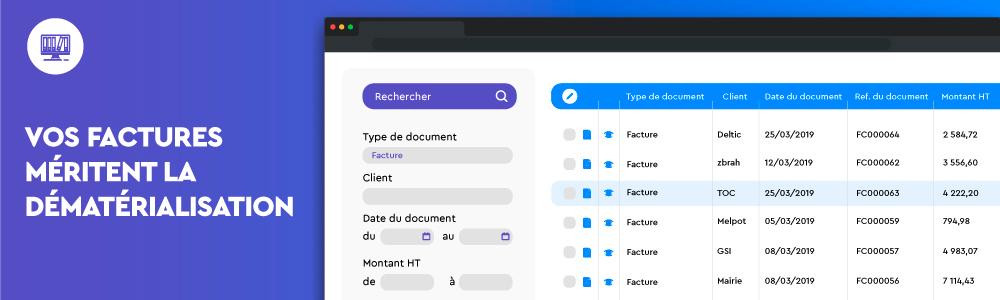 Deltic Démat' facture client-APPVIZER Deltic Démat' facture client-APPVIZER