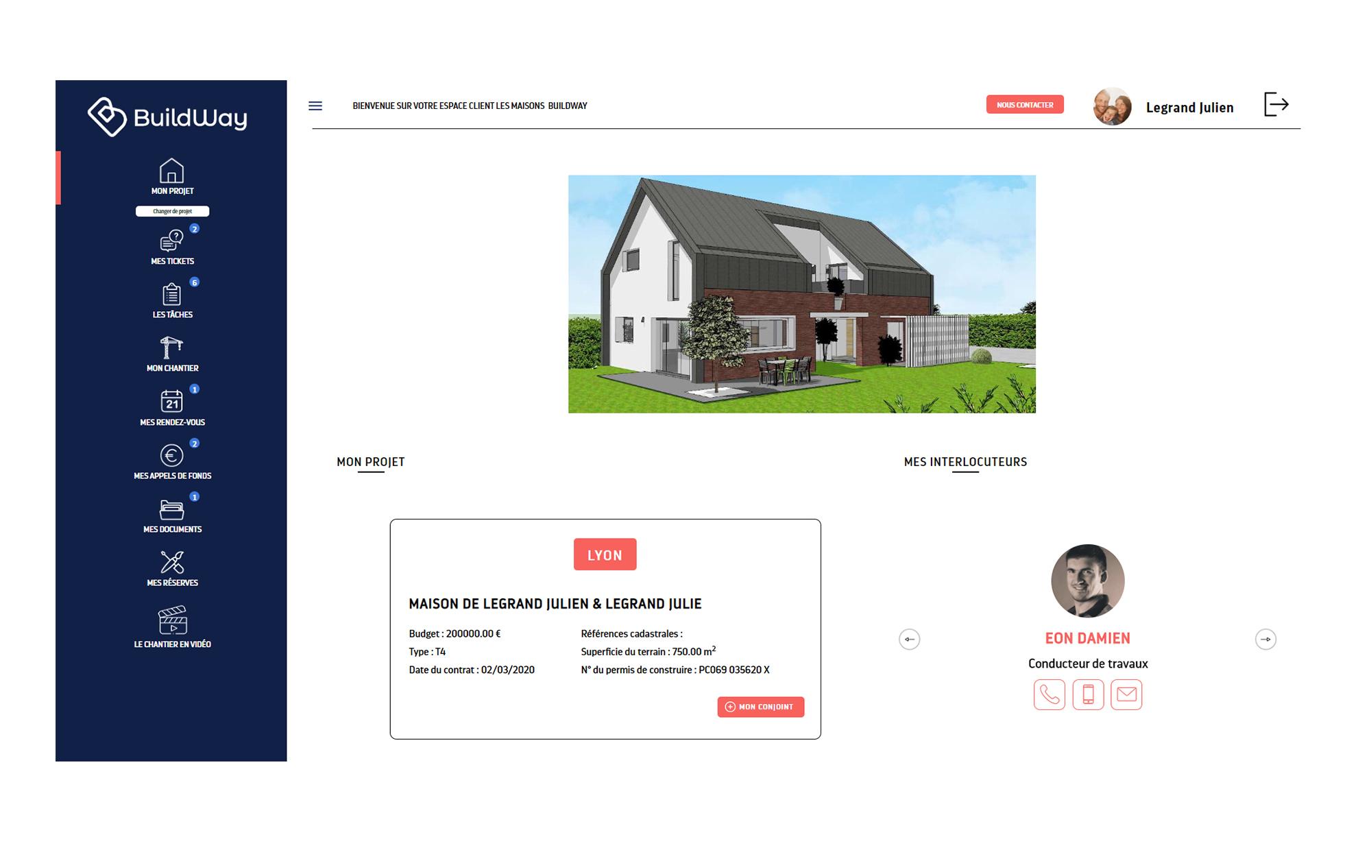 BuildWay- Espace client