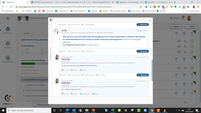 Des forums structurés pour optimiser la créativité et le partage d’expérience Des forums structurés pour optimiser la créativité et le partage d’expérience