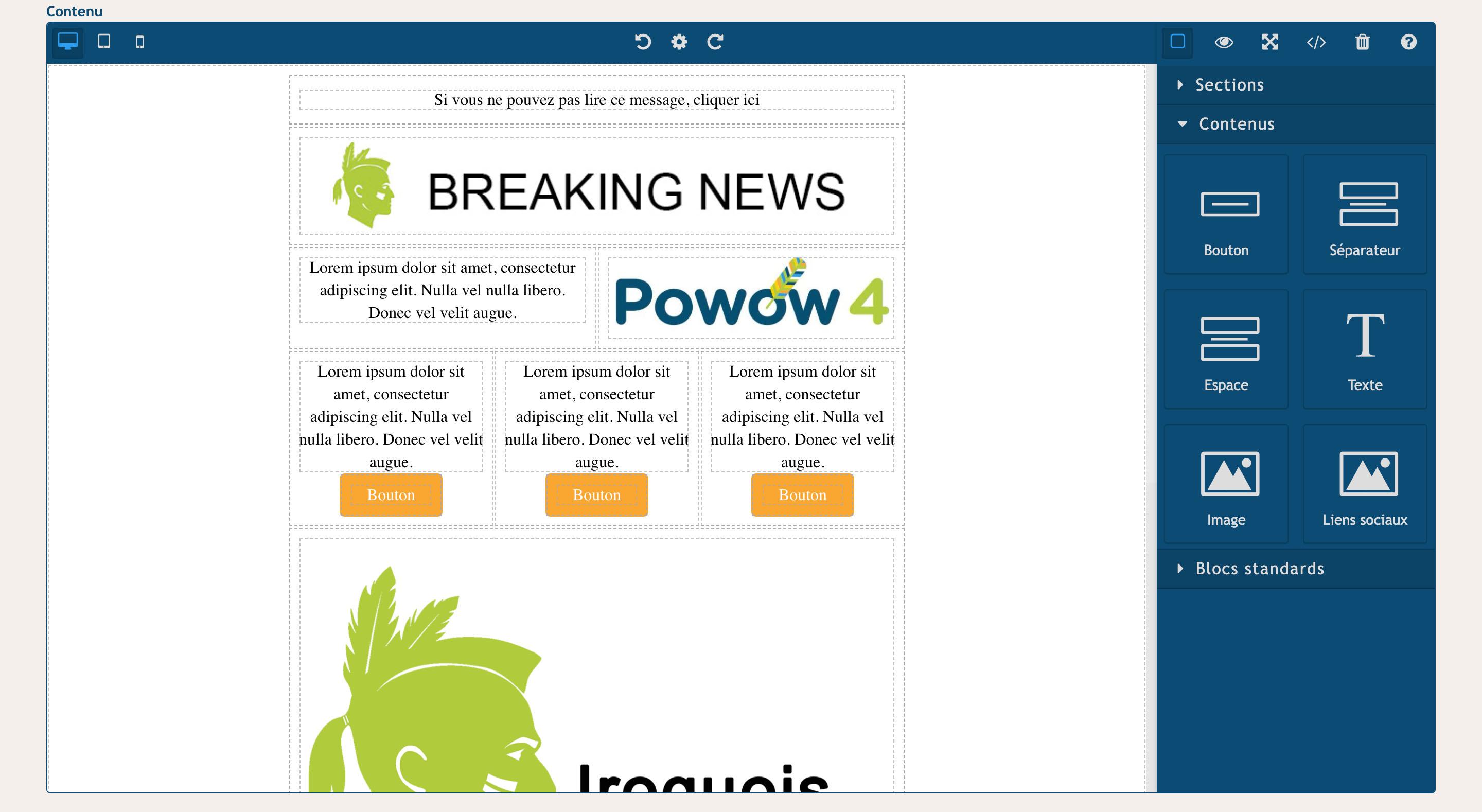 Iroquois-Envois Campagnes test Messages (2) copie Iroquois-Envois Campagnes test Messages (2) copie