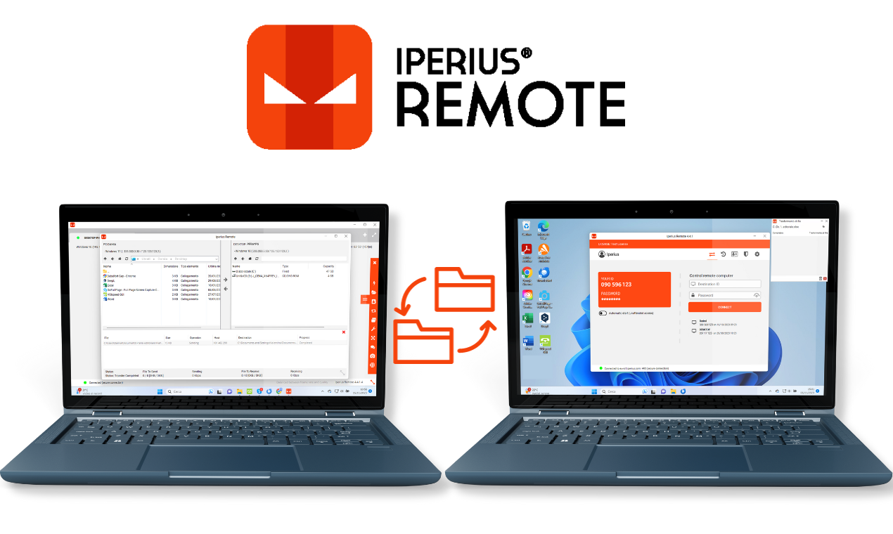 Iperius Remote - Trasferimento di file