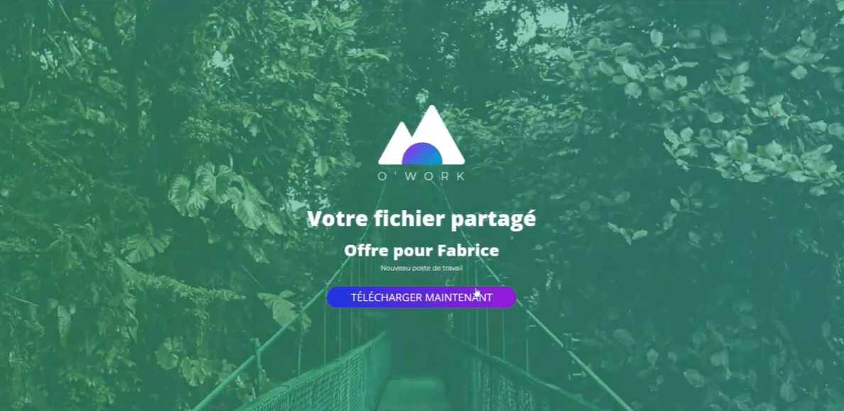 O'GED - Partage d'un document en externe O'GED - Partage d'un document en externe