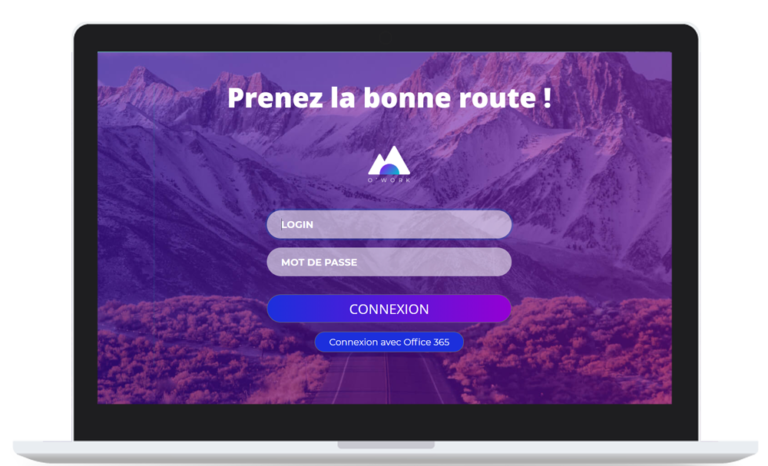 O'Work - Ecran de connexion O'Work - Ecran de connexion