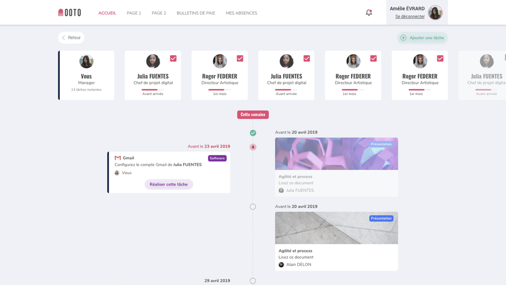 OOTO-Timeline manager OOTO-Timeline manager
