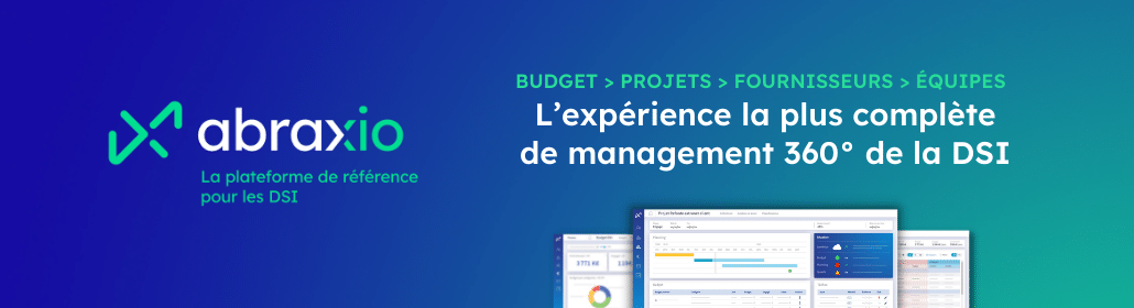 Avis Abraxio : Plateforme de référence des DSI pour manager leur activité - Appvizer