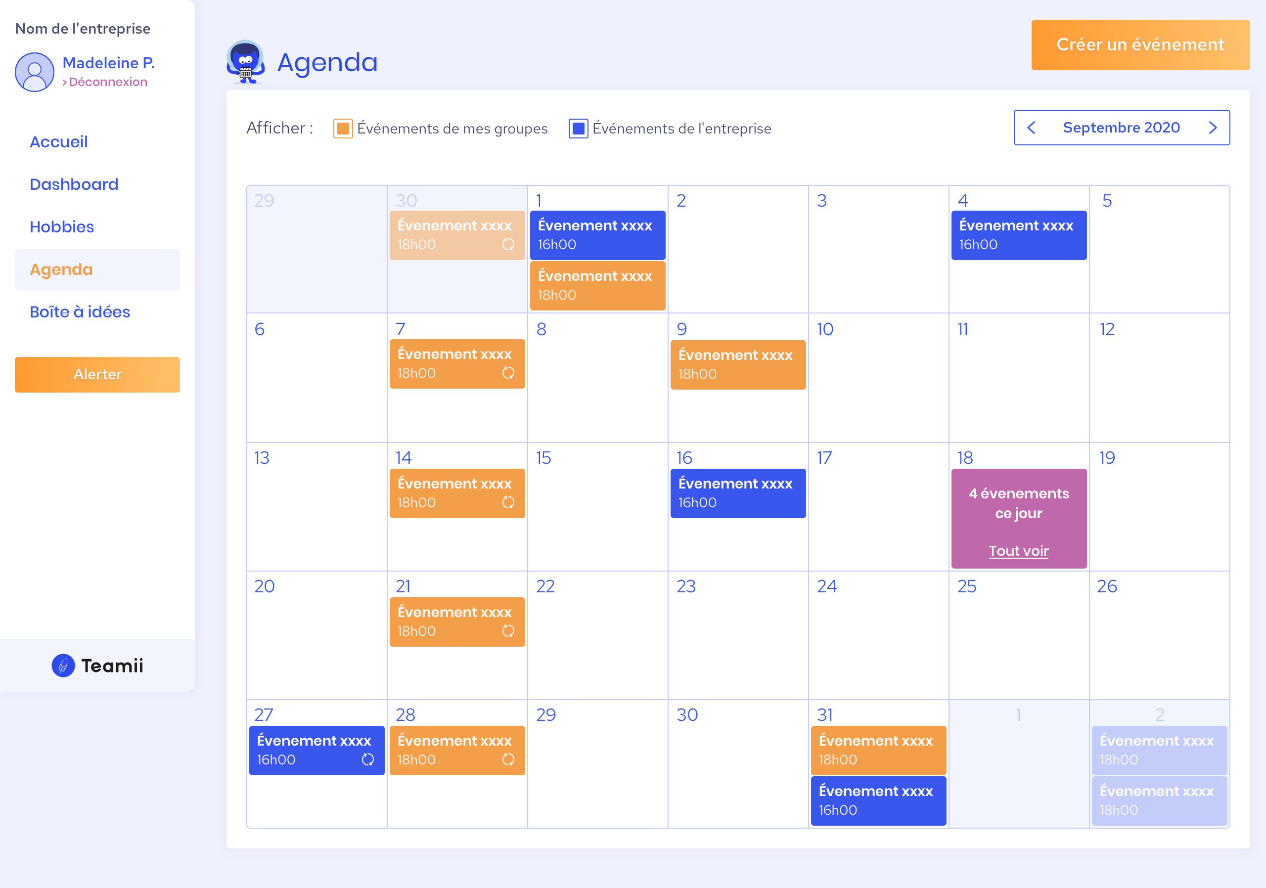Teamii-Agenda RH Teamii-Agenda RH