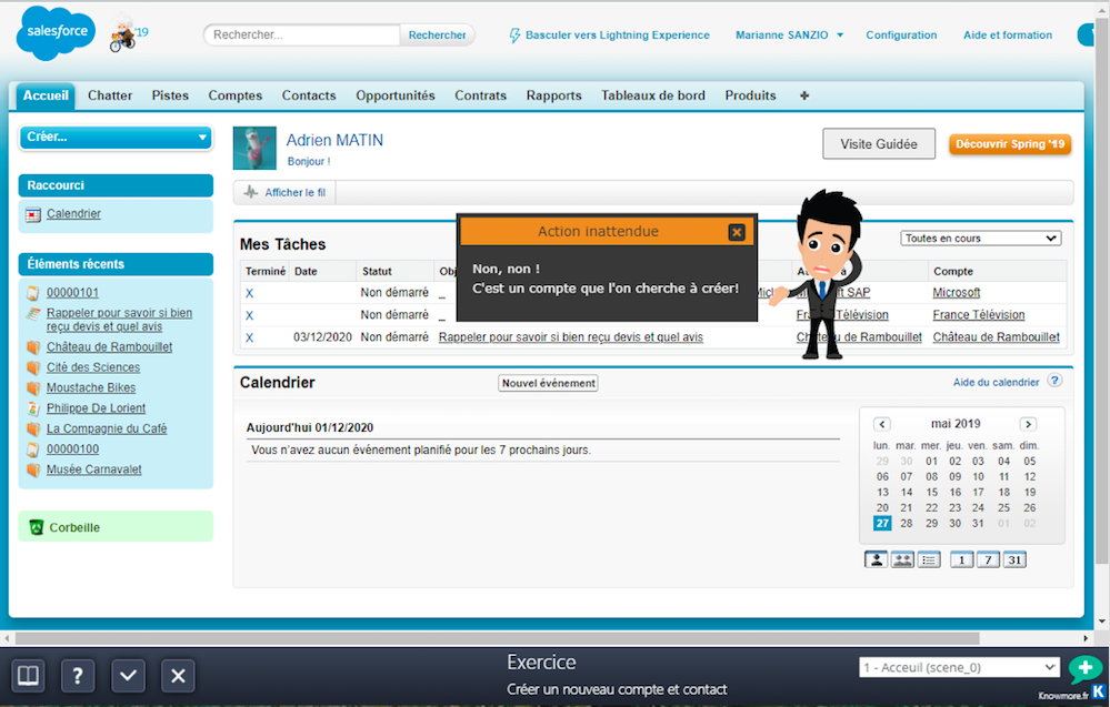 Créer un nouveau compte et contact dans Salesforce Créer un nouveau compte et contact dans Salesforce