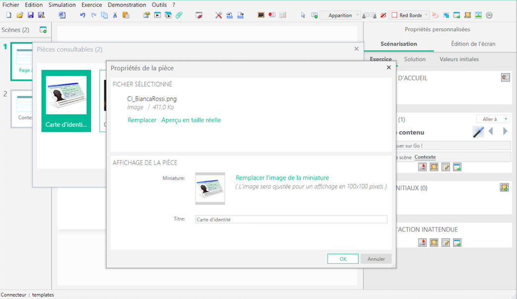 Gestion des docs dans un exercice de formation Gestion des docs dans un exercice de formation