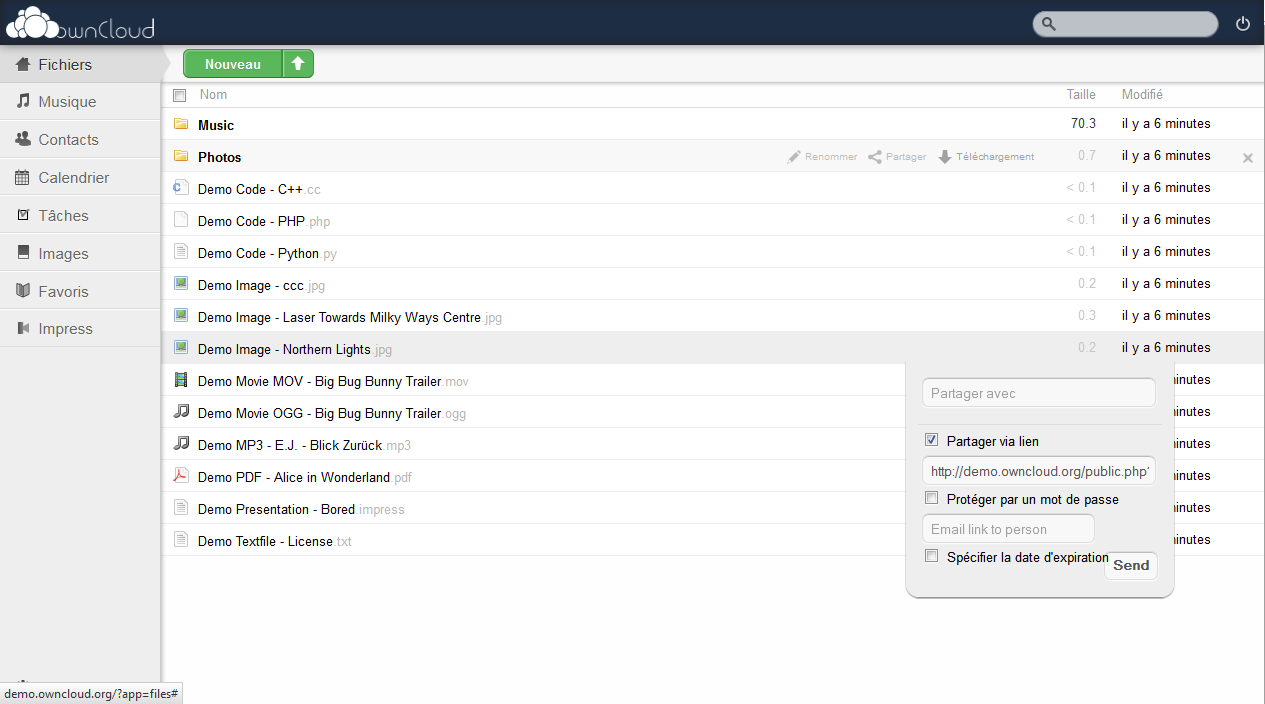 ownCloud - ownCloud: Photos et vidéos, Librairie de documents, Application mobile