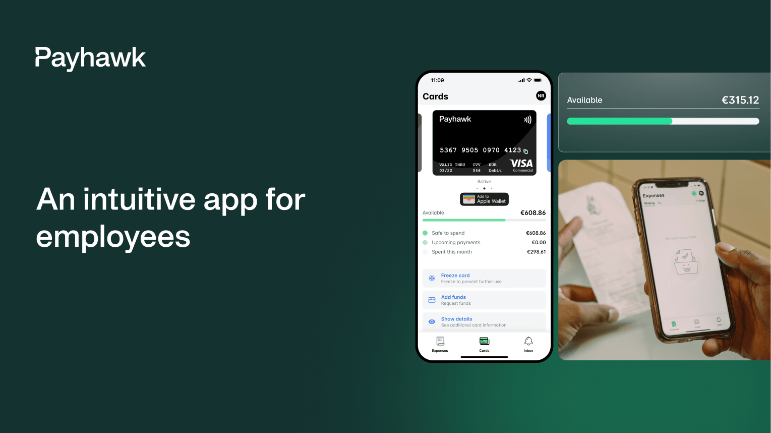 Payhawk screenshot