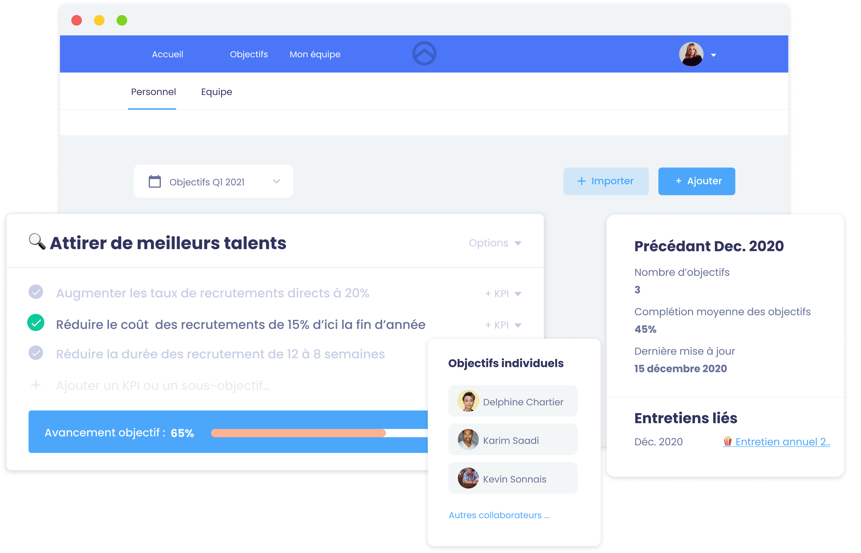 Elevo-Objectifs Barre Elevo-Objectifs Barre