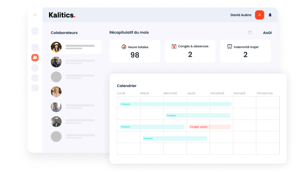 Kalitics - Logiciel gestion de la paie BTP