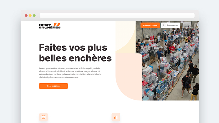 Bert Enchères - Marketplace B2C Bert Enchères - Marketplace B2C