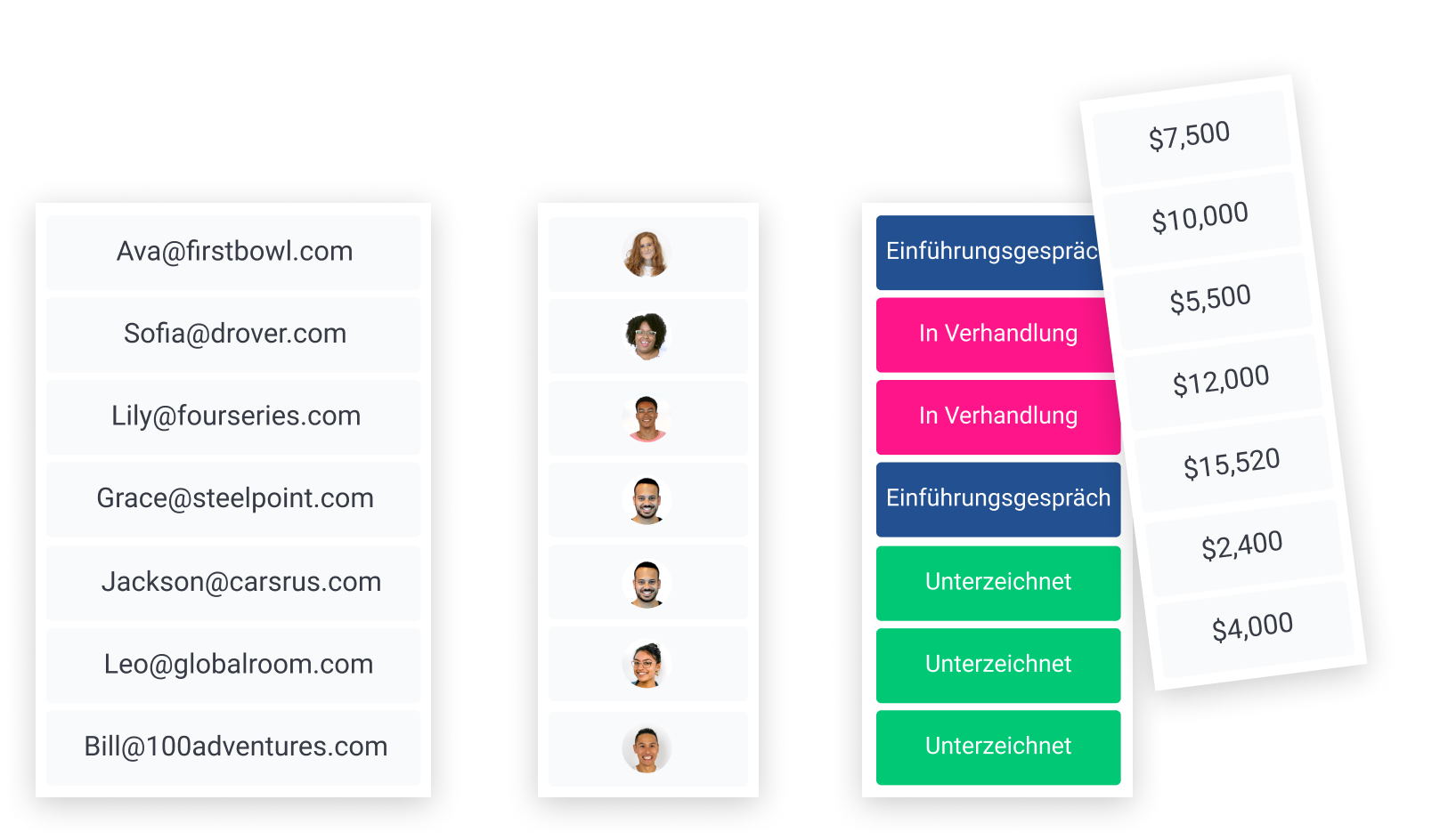 monday sales CRM - monday.com CRM-DE_customizable_columns