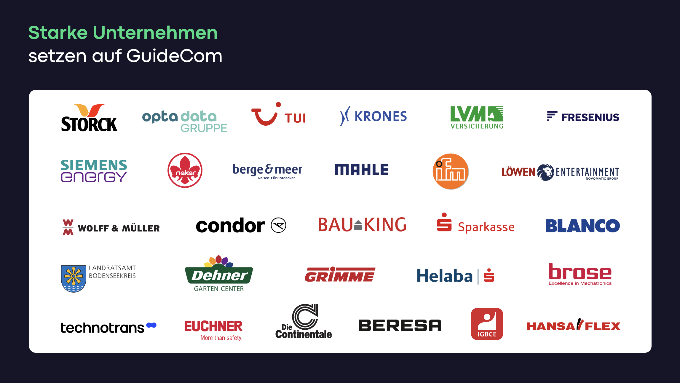 GuideCom HR Suite - Bildschirmfoto 8