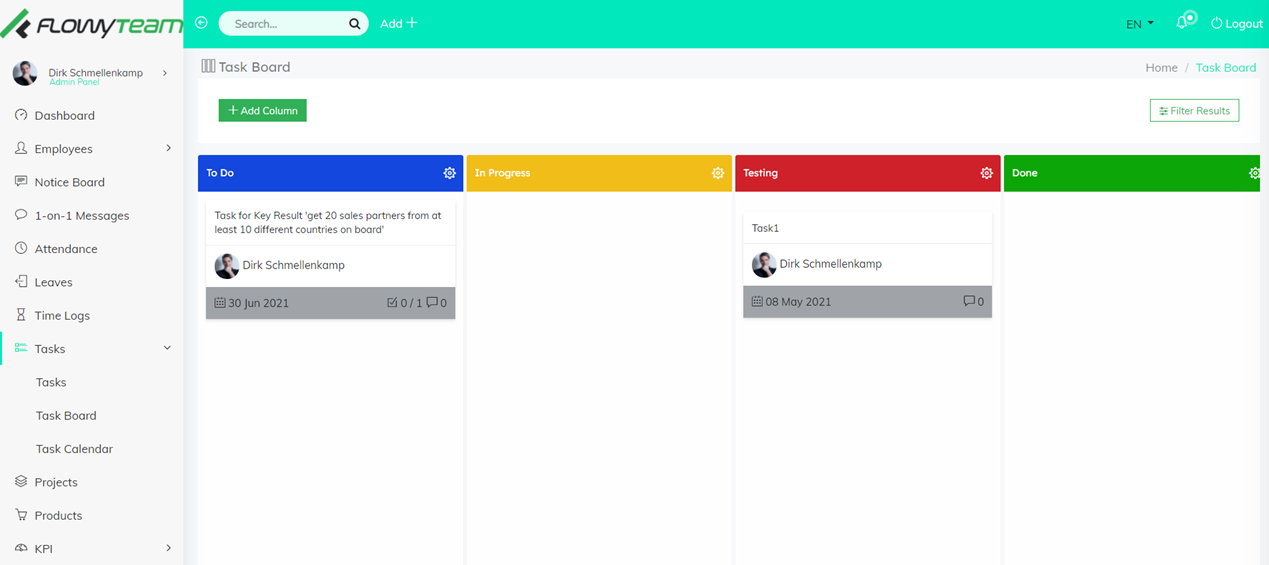 FlowyTeam-kanban FlowyTeam-kanban