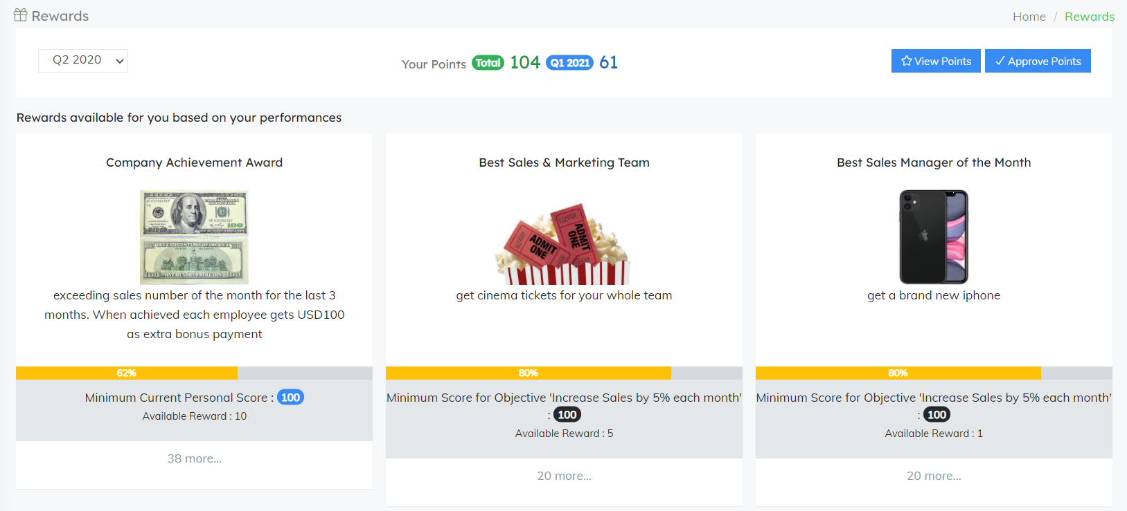 FlowyTeam-reward system FlowyTeam-reward system