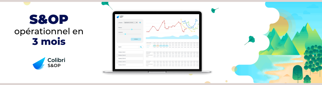 Avis Colibri S&OP : La solution S&OP opérationnelle en 3 mois - Appvizer