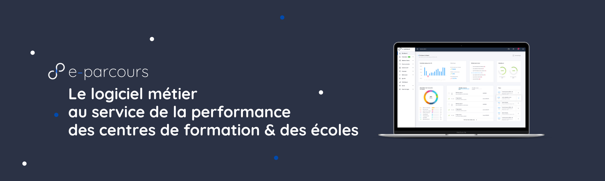 Avis e-parcours : Logiciel de gestion des organismes de formation - Appvizer