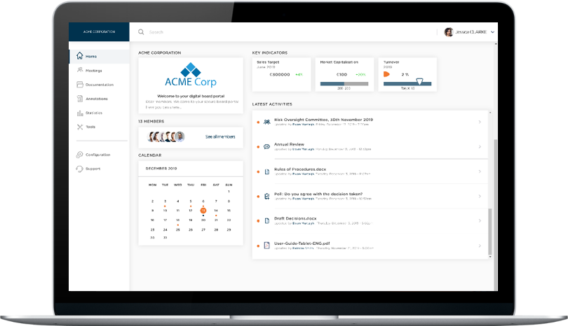DiliTrust - Digitization of your board of directors and committee meetings