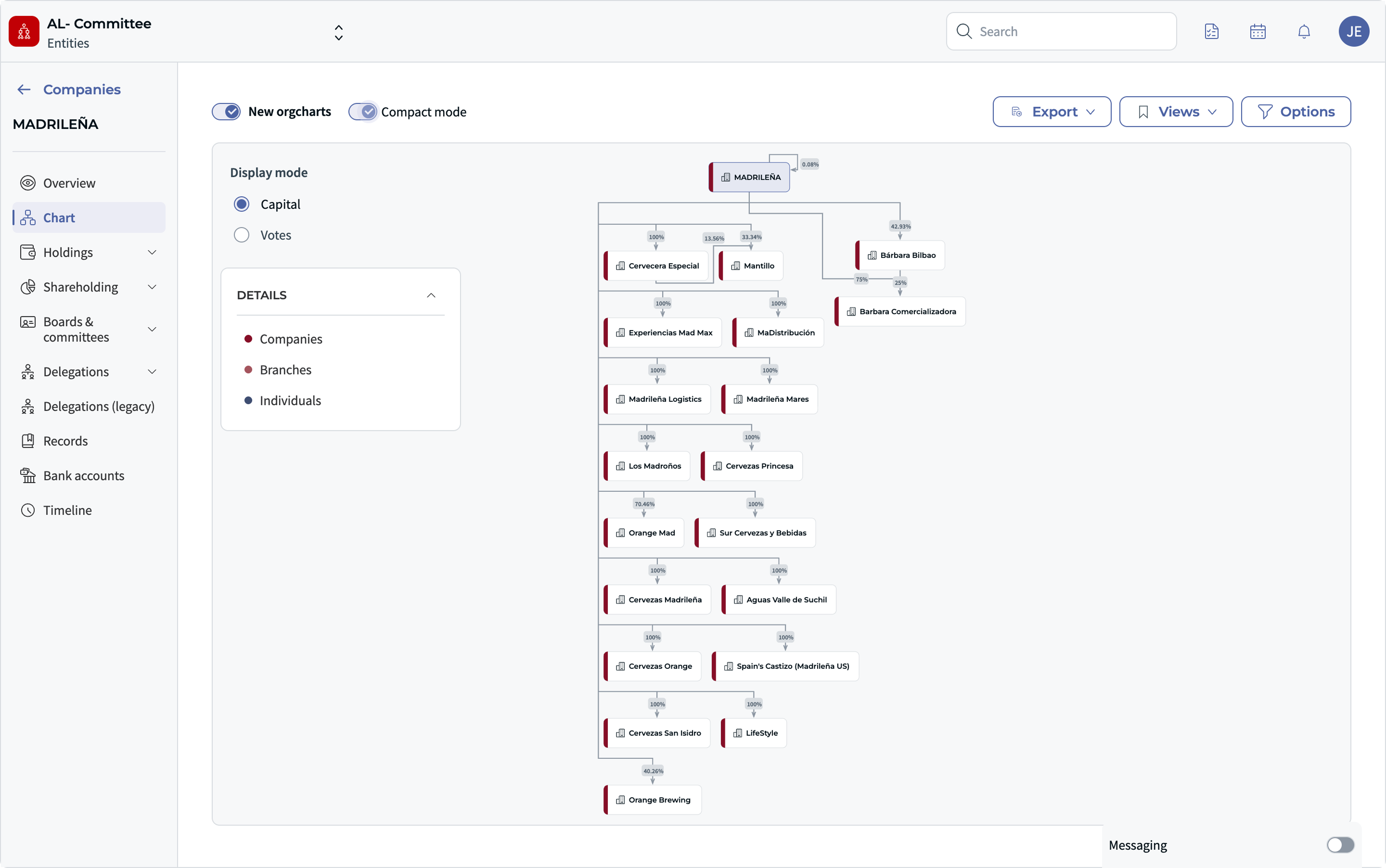 DiliTrust - Take Control of Your Corporate Structures
The Entities Management module of the DiliTrust suite centralises entity data to streamline creation, maintenance, and reporting, ensuring compliance, transparency, and operational control.