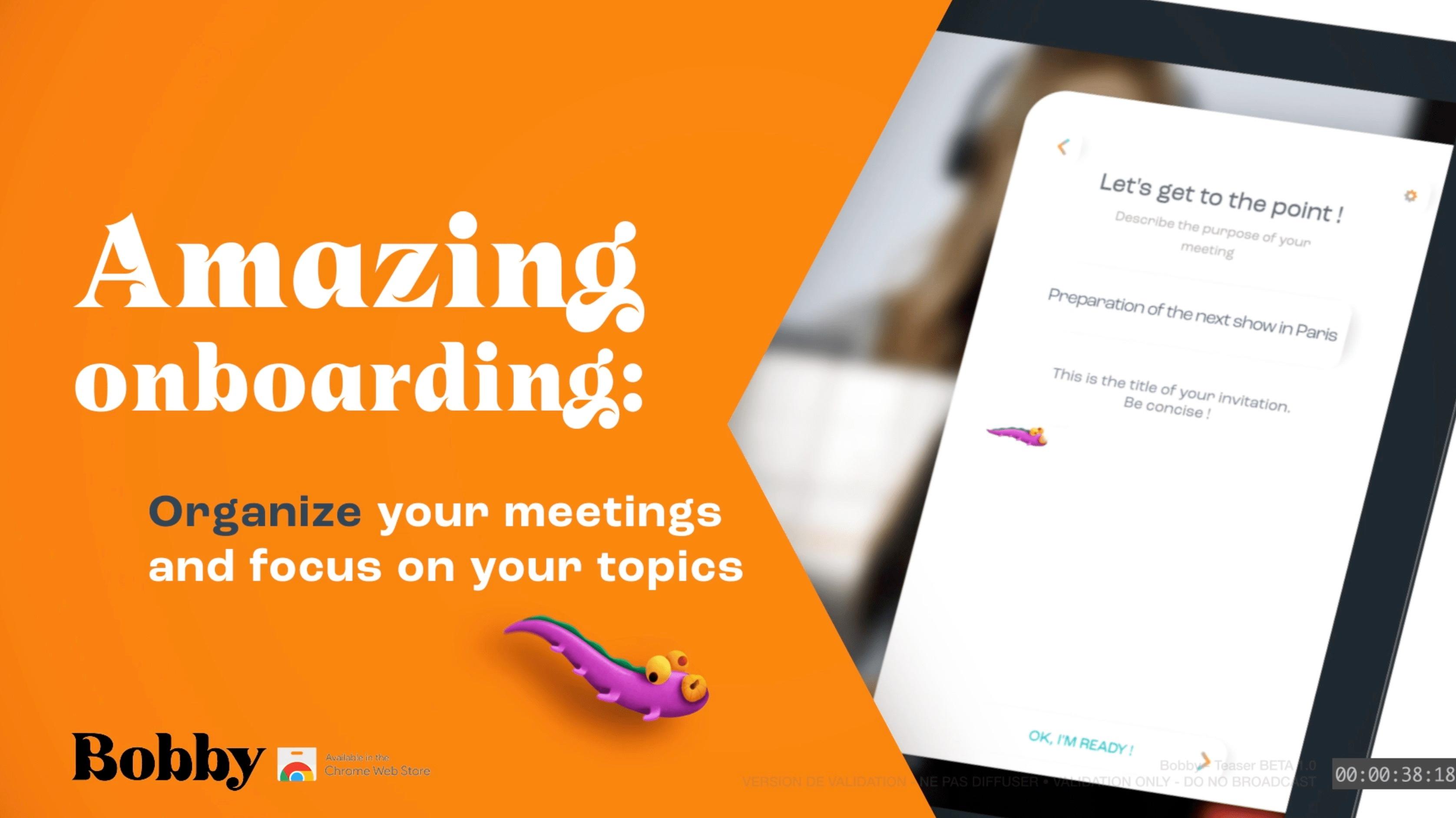 Amazing onboarding!