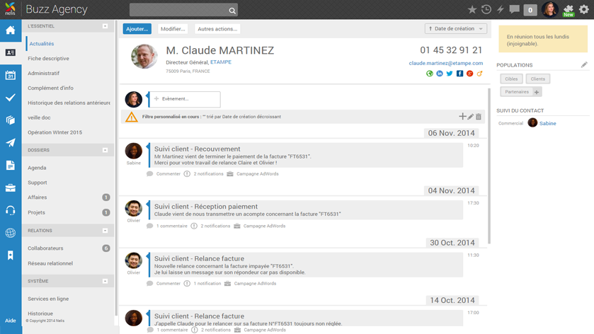 Nelis: Documents partagés, Gestion des solutions, Help Desk Nelis: Documents partagés, Gestion des solutions, Help Desk