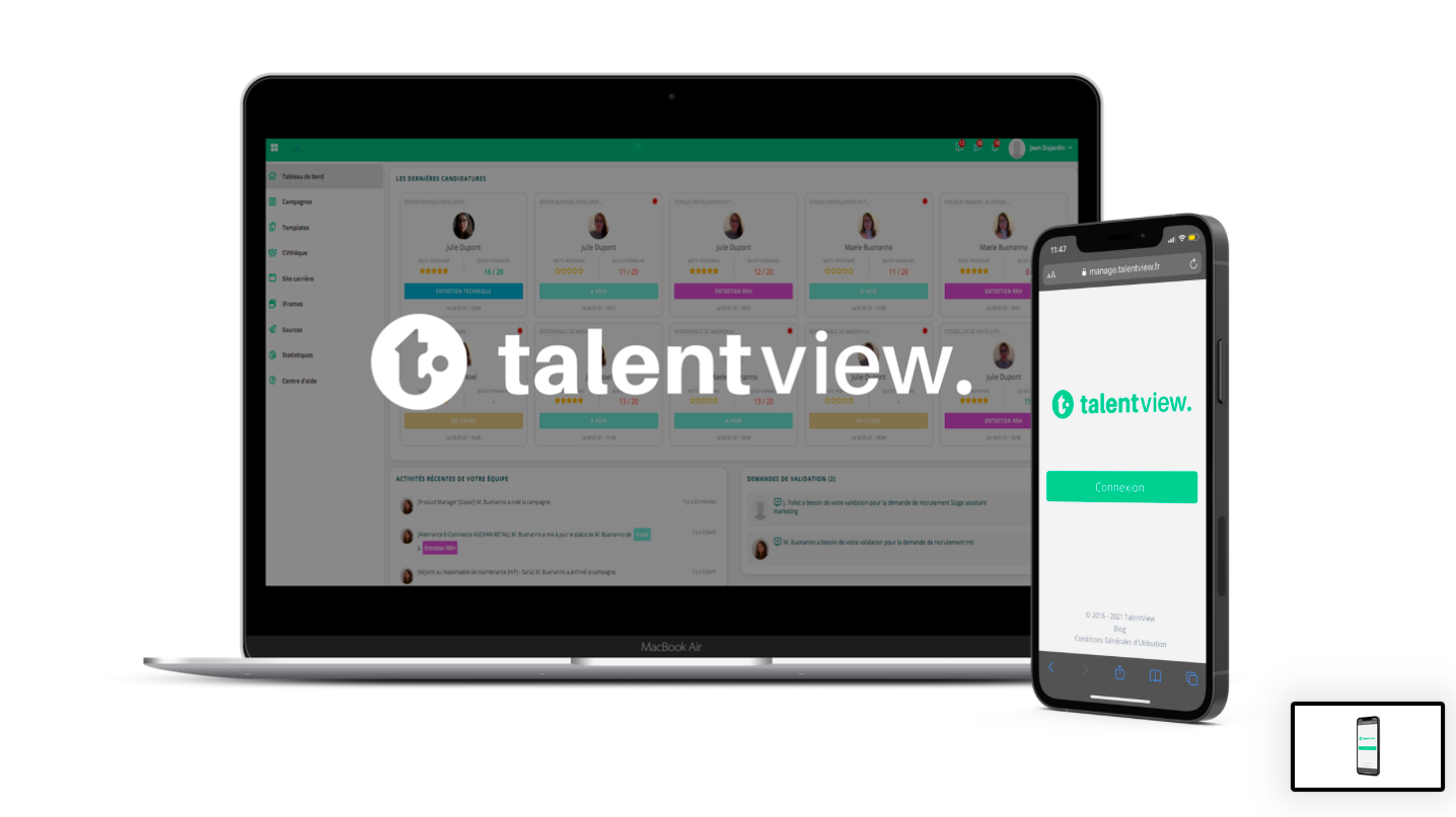 Retrouvez nous sur talentview.fr