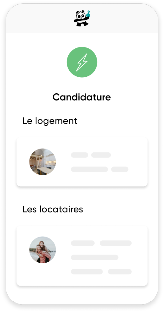 Les candidatures centralisées sur l'espace du propriétaires