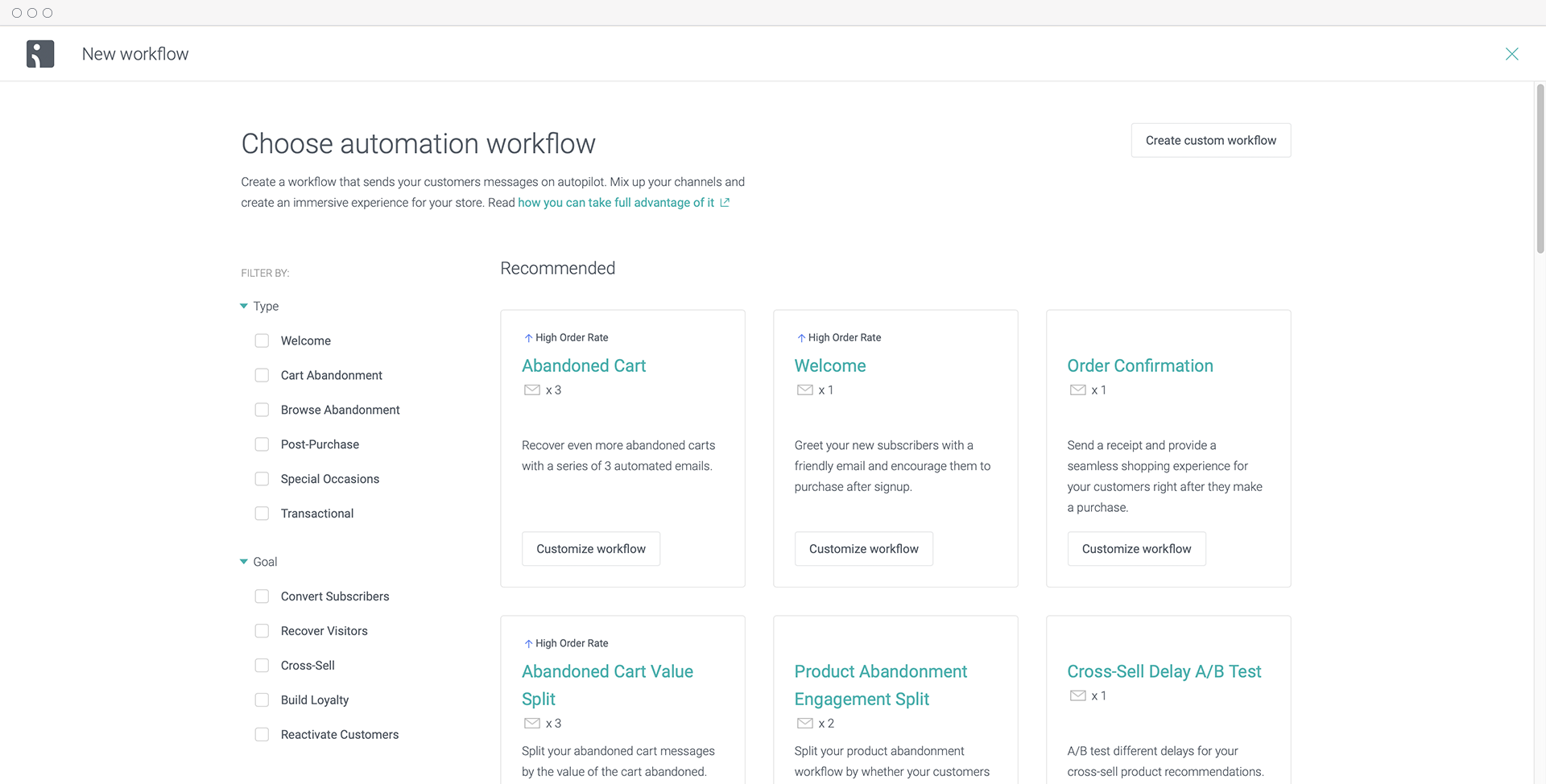 Omnisend - Omnisend Automations Library