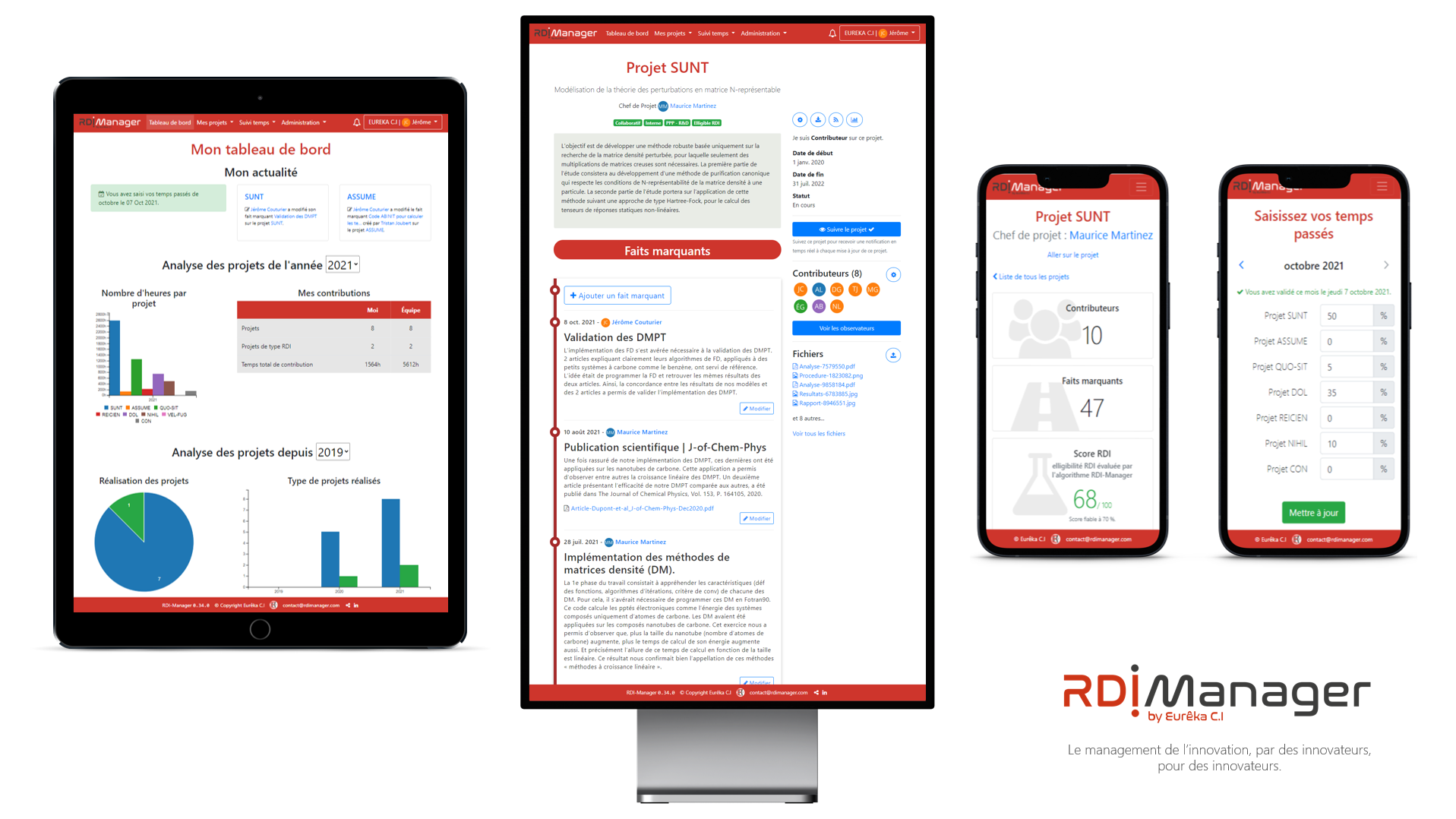 Avis RDI-Manager : Simplifiez votre suivi de projet avec RDI Manager - Appvizer