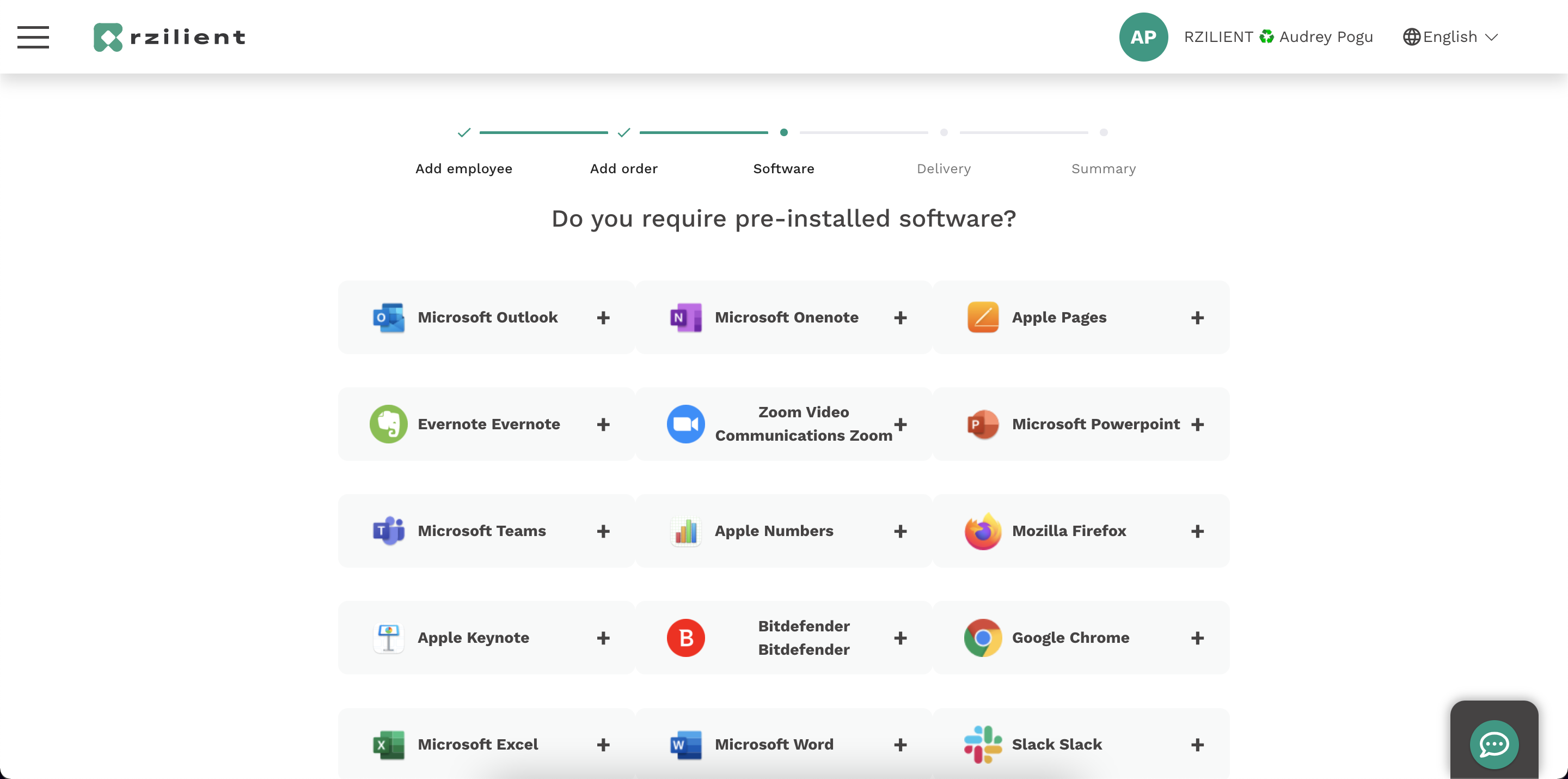 Rzilient - Choix des applications à installer sur le matériel de vos collaborateurs