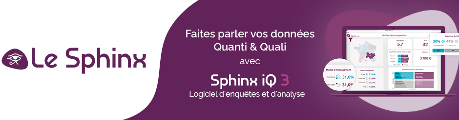 Avis Sphinx iQ 3 : Logiciel d'enquête et d'analyse Quanti et Quali - Appvizer