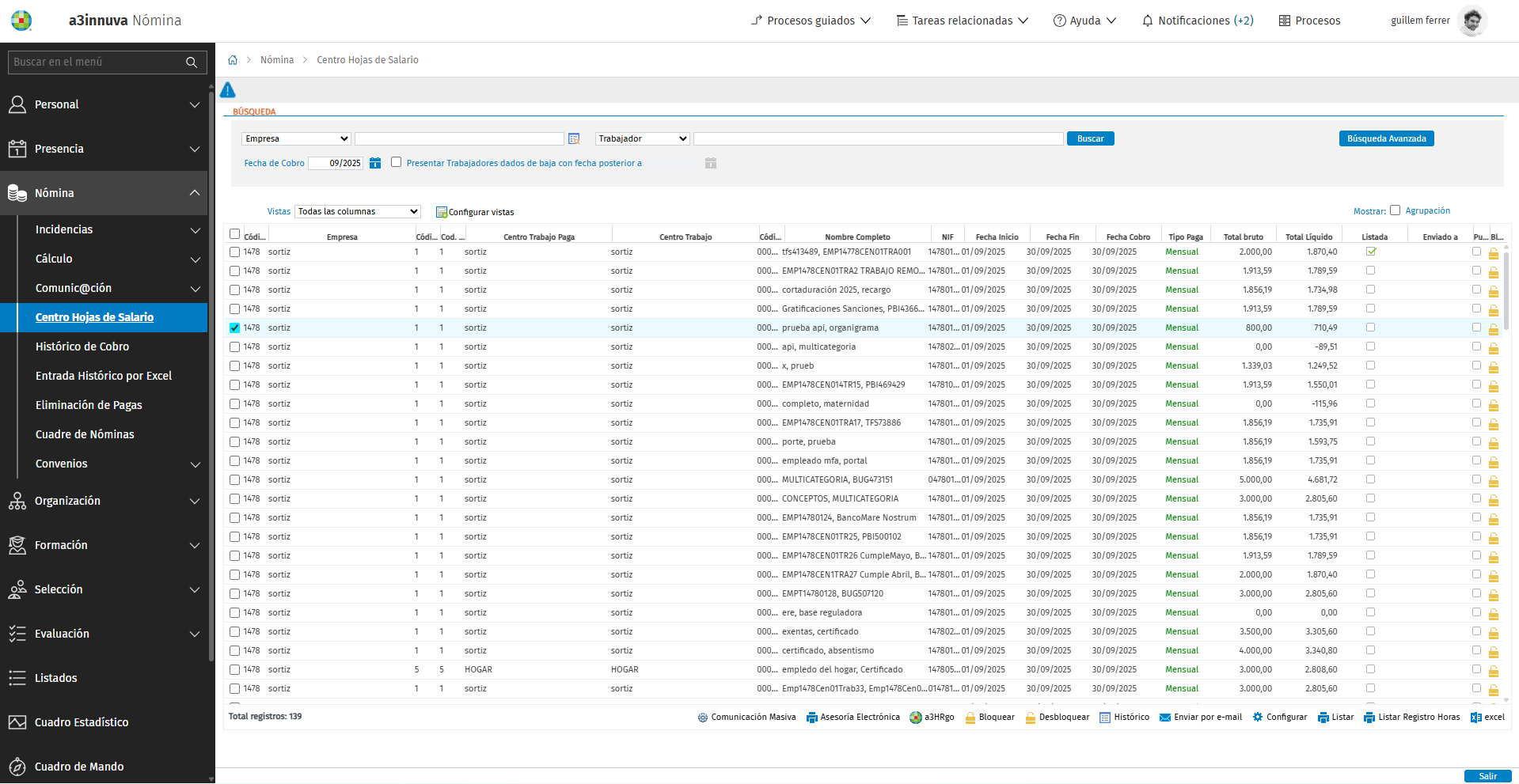 a3innuva Nómina - Trabaja con la tranquilidad de contar con el motor de cálculo de nóminas más seguro.