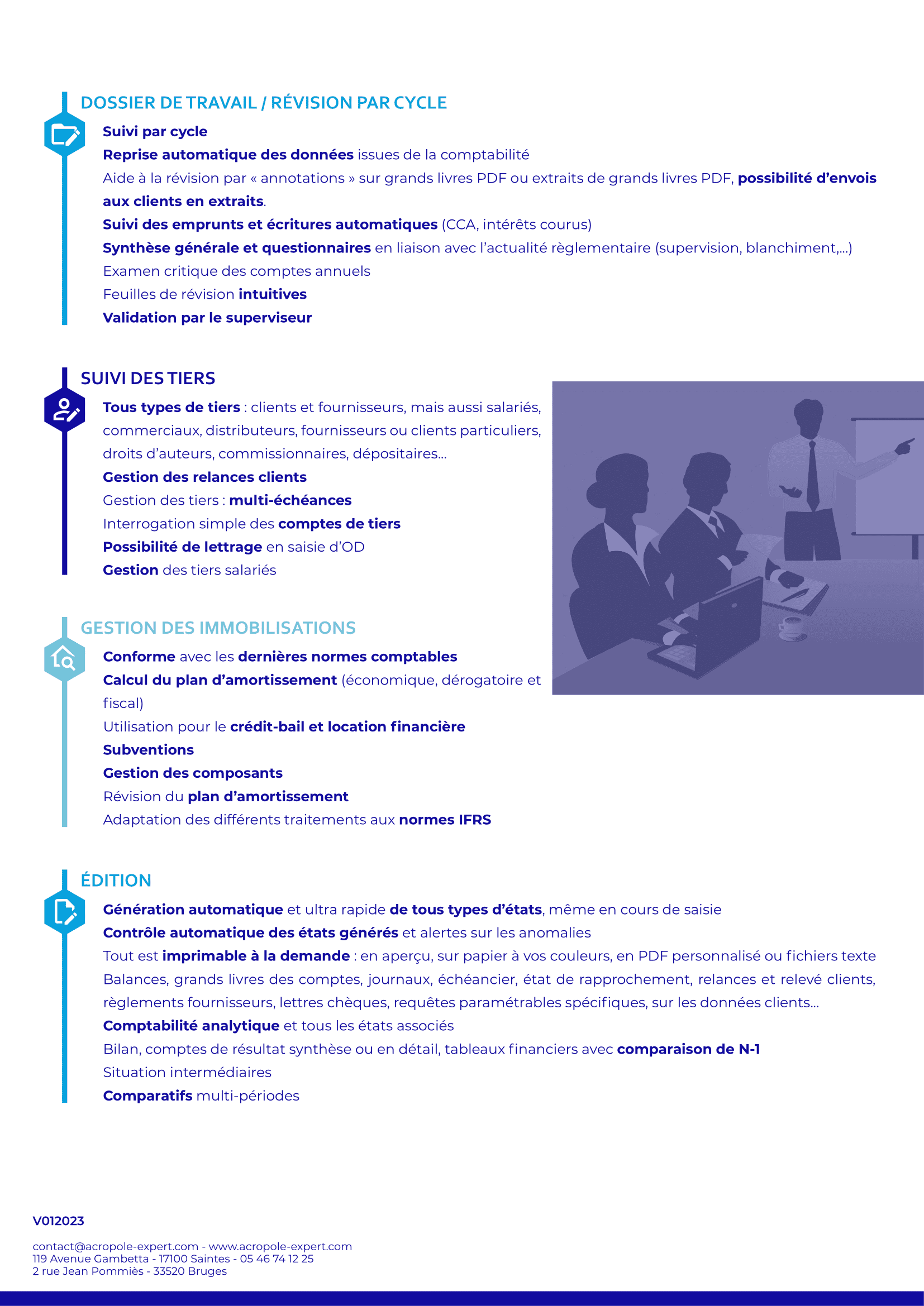 Acropole Expert Comptabilité C - Plaquette Acropole Expert Comptabilité Cabinet - Page 4