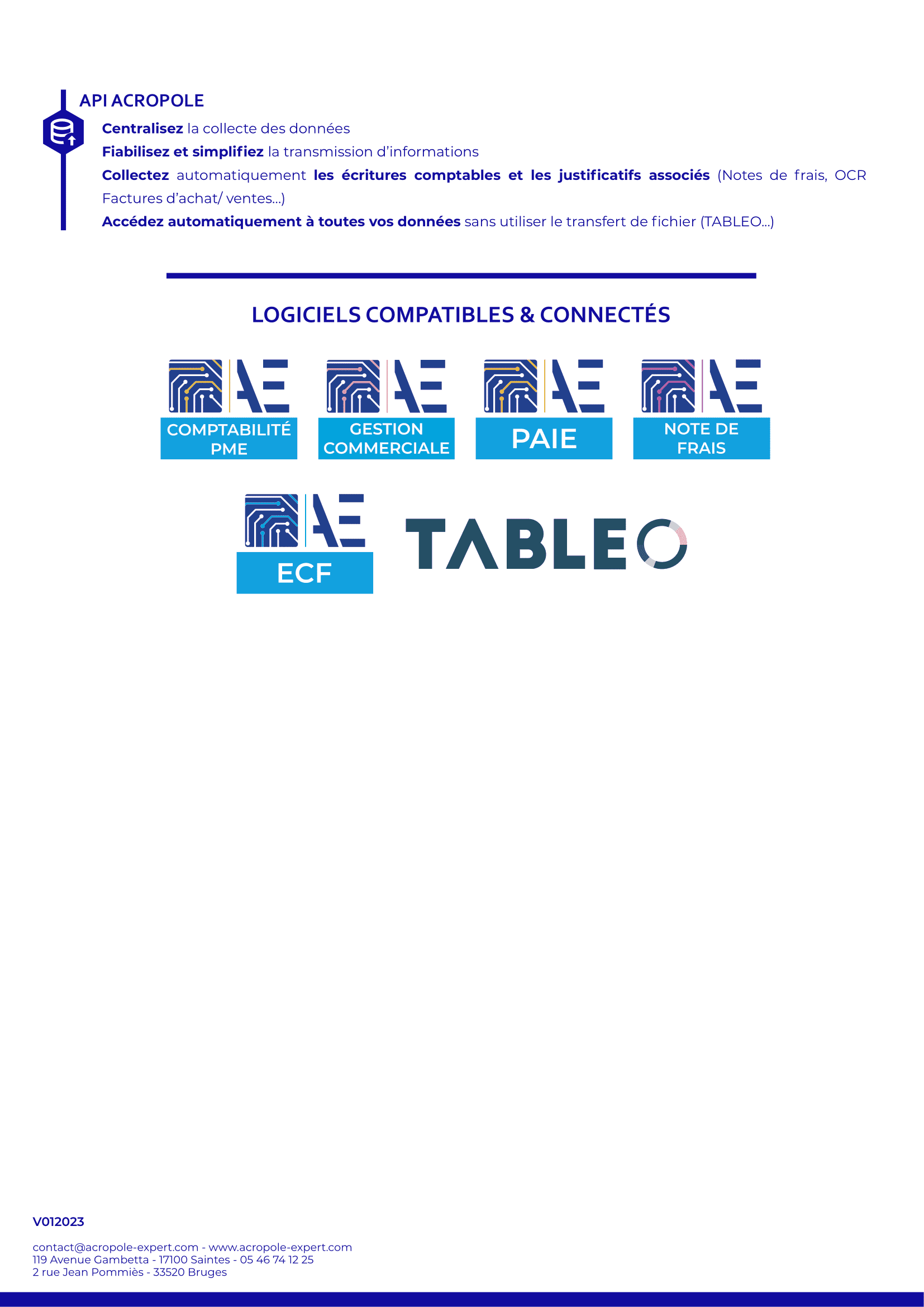 Acropole Expert Comptabilité C - Plaquette Acropole Expert Comptabilité Cabinet - Page 6