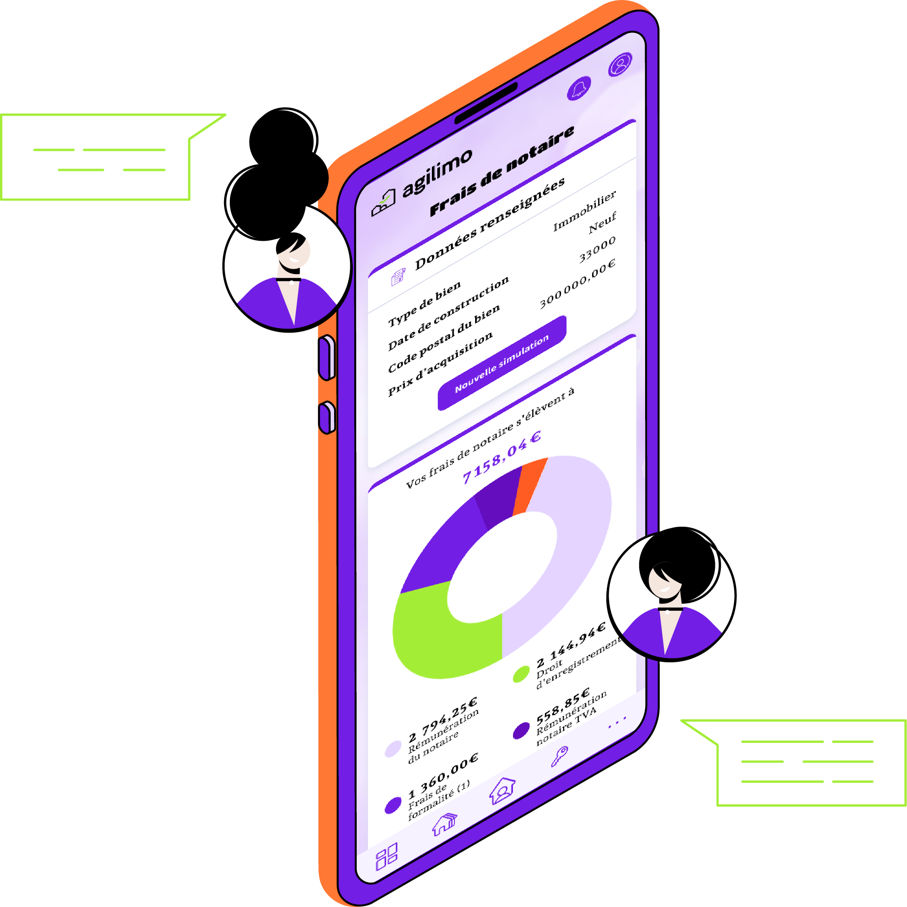 Agilimo - Simulez vos frais et votre rentabilité directement depuis Agilimo
