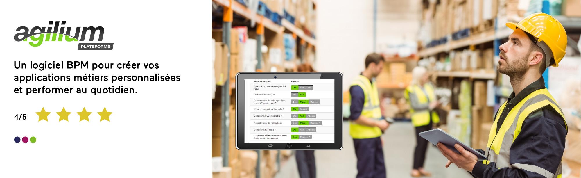 Agilium BPM : BPM cloud et low code pour automatiser vos processus métiers