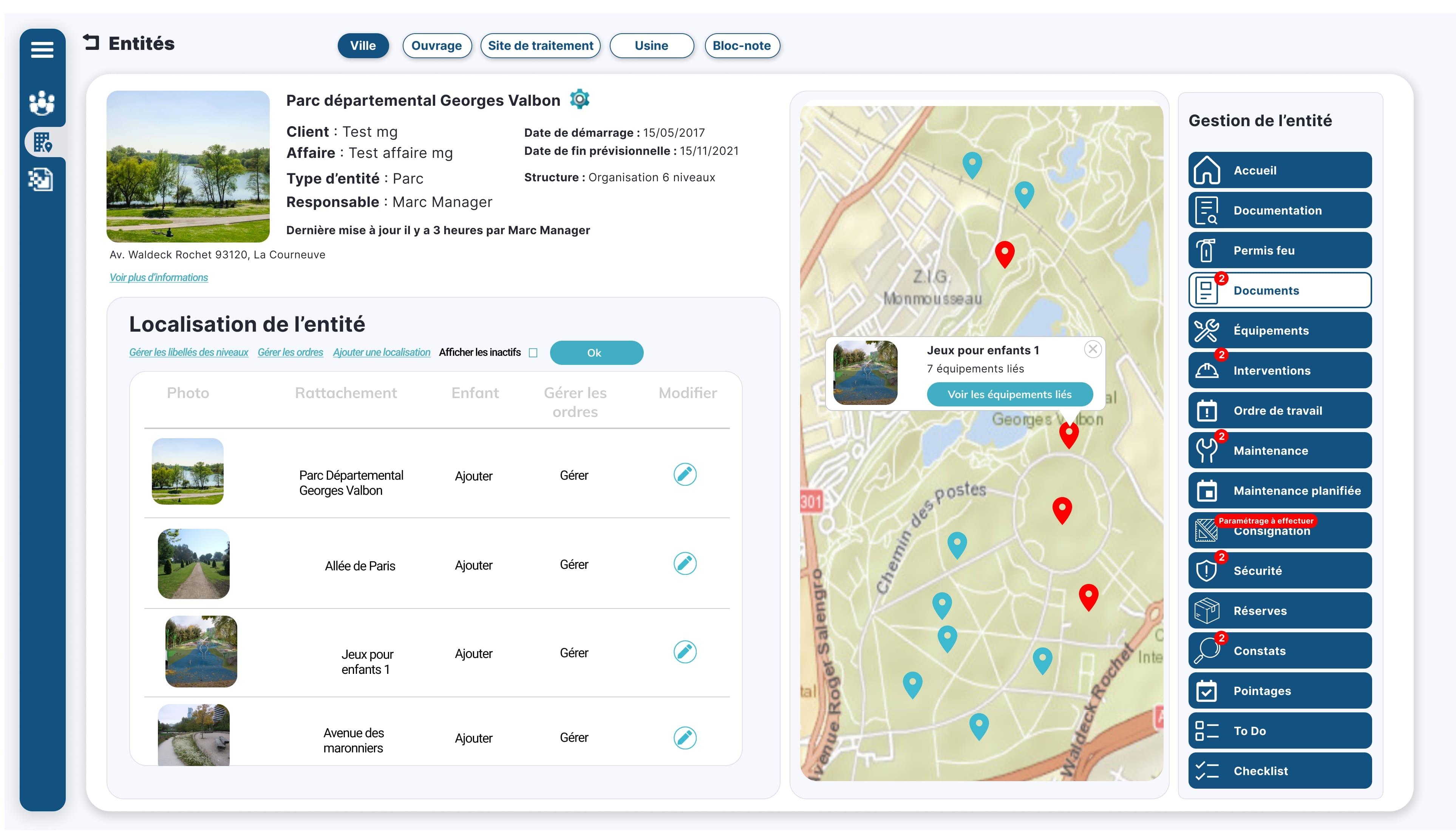 UERP ASSETS - Gestion d'actifs - Capture d'écran 2